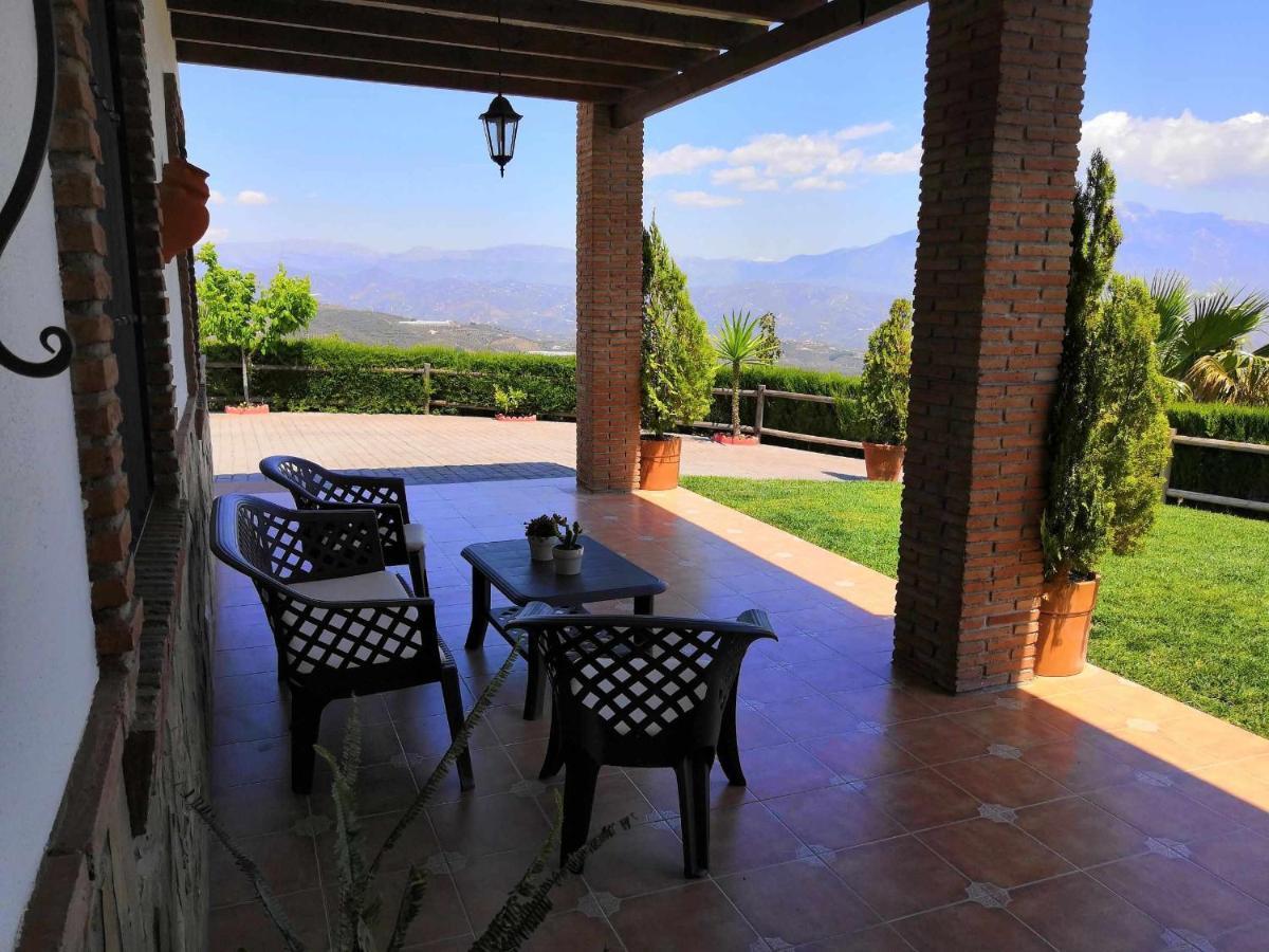Casa Mirador Las Claras Con Piscina Privada Jardin Iznate Luaran gambar