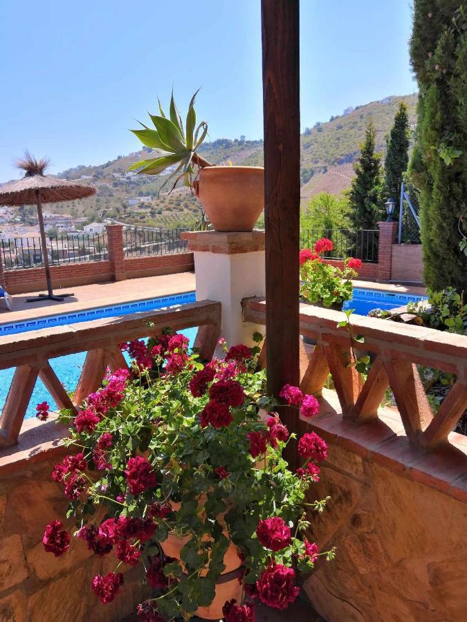 Casa Mirador Las Claras Con Piscina Privada Jardin Iznate Luaran gambar