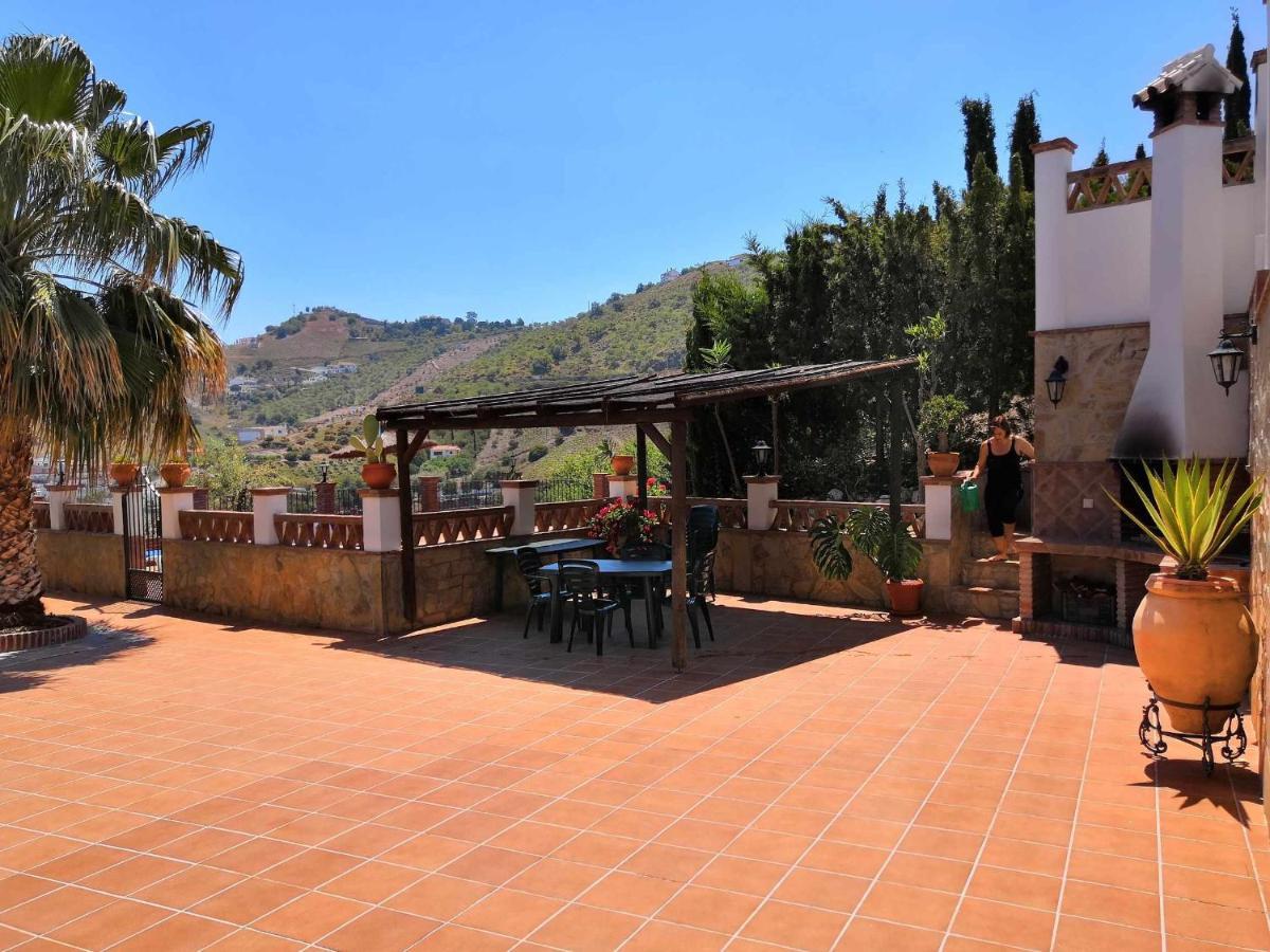 Casa Mirador Las Claras Con Piscina Privada Jardin Iznate Luaran gambar